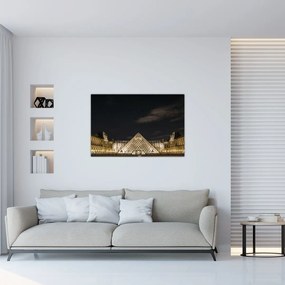 Tablou - Louvre nocturn (90x60 cm)