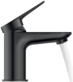 Duravit Wave baterie lavoar stativ negru WA1010002046