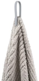 Clipsuri pentru prosoape gri-deschis 2 buc. din silicon Loop – Zone