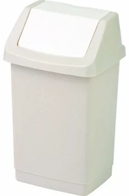 Coș de gunoi Curver CLICK-IT 9 l, bej, 9 l