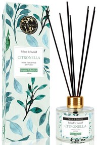 Odorizant camera cu betisoare CITRONELLA, SS India, 120 ml