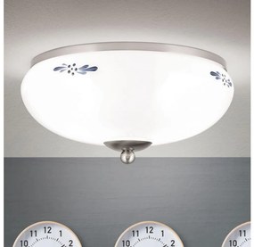 Plafonieră Orion DL 7-673 LANDHAUS 2xE27/60W/230V d. 28 cm mm crom/alb