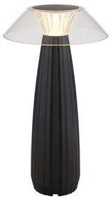 Lampă LED tactilă reîncărcabilă dimabilă de masă Globo 21021B ILLUMI LED/1W/3,7V 3000K negru