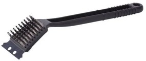 Perie pentru curatat gratar, grill, sarma, racleta, cu maner, 30 cm, Strend Pro