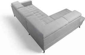 Colțar extensibil Nardo L stânga - chenille gri deschis Vibe 85