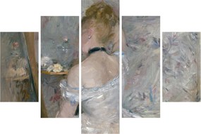 Tablou - Berthe Morisot, Woman at Her Toilette, reproducere (150x105 cm)