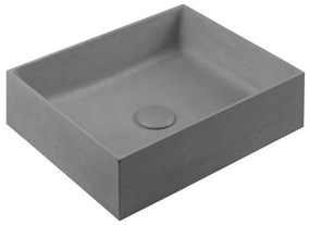 Sapho - Lavoar pentru blat FORMIGO 47,5 x 36,5 cm beton/gri