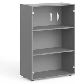 Dulap mediu Manager 79,9 x 42,2 x 119,5 cm, gri