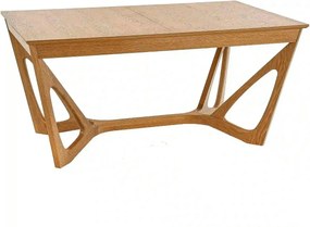 Masa extensibila WENANTY, stejar, 160/240x100x77 cm
