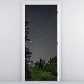 Fototapet pentru ușă - Cerul noaptea (95x205cm)