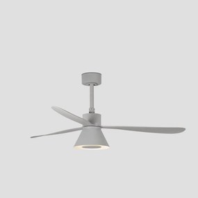 Lustra cu Ventilator si telecomanda AMELIA L CONE LED gri