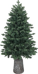 HOMCOM Brad Artificial de Crăciun cu 994 Crengi, Brad de Crăciun Realist cu Bază din Rășină, 85x150 cm, Verde | Aosom Romania