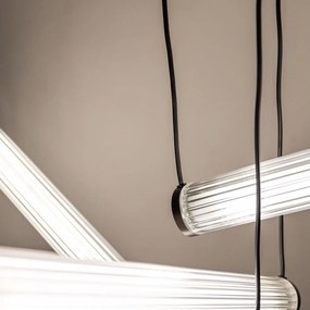 Lustra LED smart cu telecomanda COMO titan periat