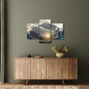 Tablou cu Audi - gri (90x60 cm)