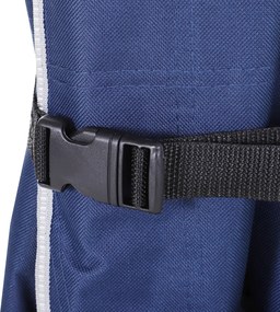 Outsunny Pat portabil, Pat de camping, pliabil, rezistent la intemperii, inclusiv geantă de transport, 190 cm x 68 cm x 52 cm, Albastru | Aosom Romania