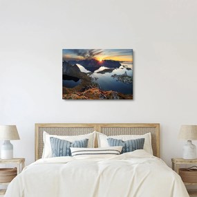 Tablou - Peisaj montan, Norvegia (70x50 cm)