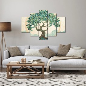 Tablou – Mozaic elegant cu arbore (150x105 cm)