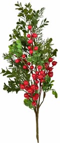Ramură de Crăciun decorată Navara, 70 cm