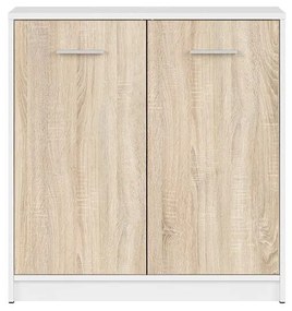 Dulap Nepo Plus 4 (alb + stejar sonoma) . 1098282