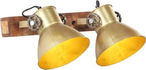 vidaXL Lampă de perete industrială, arămiu, 45 x 25 cm, E27