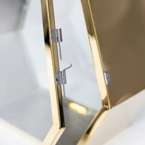 Felinar decorativ auriu, 43 cm