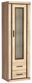 Vitrină Douglas 16 (Stejar sonoma). 1055576
