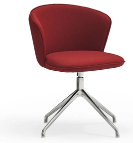 Set de scaune de sufragerie burgundy 2 buc. tapițat Add – Teulat