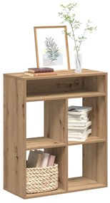 vidaXL Bibliotecă, stejar artizanal, 66x31x80 cm, lemn prelucrat