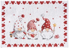 Dakls Naproane Winter Gnome red, 33 x 48 cm