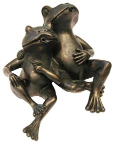 Ubbink Ubbink figurină decorativă de apă 2 broaște, 22 cm, 1386074