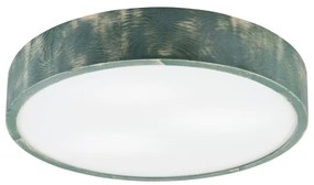 Brilagi - Plafonieră PINO, 3 x E27, 15 W, 230 V, pin/verde, Ø 47,5 cm