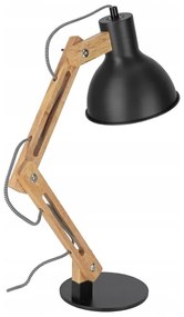 Lampă de masă, 1x E27, 40W, 230V, neagră