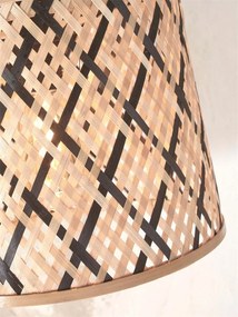 Veioza eco din bambus Java slanted nat/1815, natur/ negru