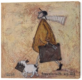 Tablou pe pânză Sam Toft - Travels with the Dog