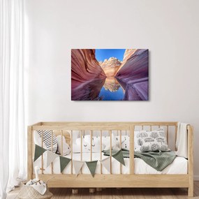 Tablou - valurile de Arizona (90x60 cm)