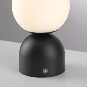 Schöner Wohnen 19218-18 - Lampă de masă LED RUDI, cu dimmer, LED/1,2W/5V, neagră