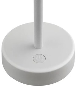 Nordlux - Lampă de birou LED încărcabilă dimabilă ELLEN LED/2,8W/3,7V IP44 albă