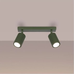 Brilagi - Spot LED CRESTO, 2x GU10/10W/230V, verde