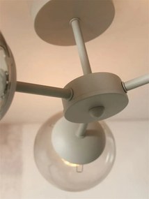 Lustra aplicata design modern minimalist Aspen 3L gradient/grey