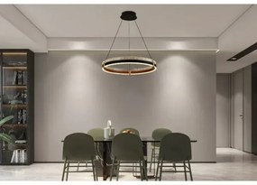 Lustră LED dimabilă pe cablu LED/80W/230V 3000-6500K + telecomandă