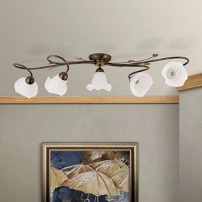 Lustra aplicata design elegant SISI 5L antique