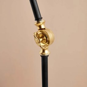 Lampă de podea AYD 1xE27/40W/230V neagră