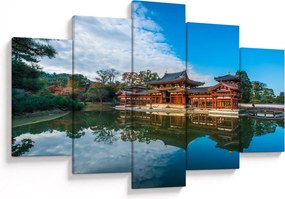 Tablou - Templul Byodo-in, Japonia (150x105 cm)