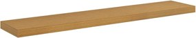 vidaXL Raft de perete Pe perete Bej 120 x 23,5 x 4 cm Lemn compozit