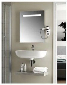 Oglinda cu iluminare si dezaburire Ideal Standard MirrorLight 60x70 cm