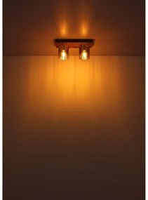 Globo 15915-2 - Plafonieră UNDERWOOD, 2 x E27 / 40 W / 230 V, 16 x 41 cm