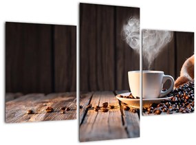 Tablou - Timp pentru cafea (90x60 cm)