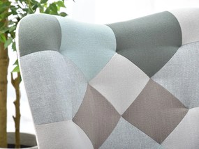 Fotoliu Nutri (patchwork + negru). 1110346