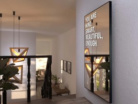 Autocolant pentru oglindă S23 – You are kind, smart, beautiful, enough.
