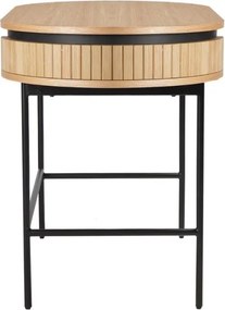 Birou cu furnir de stejar ATELIER 120cm